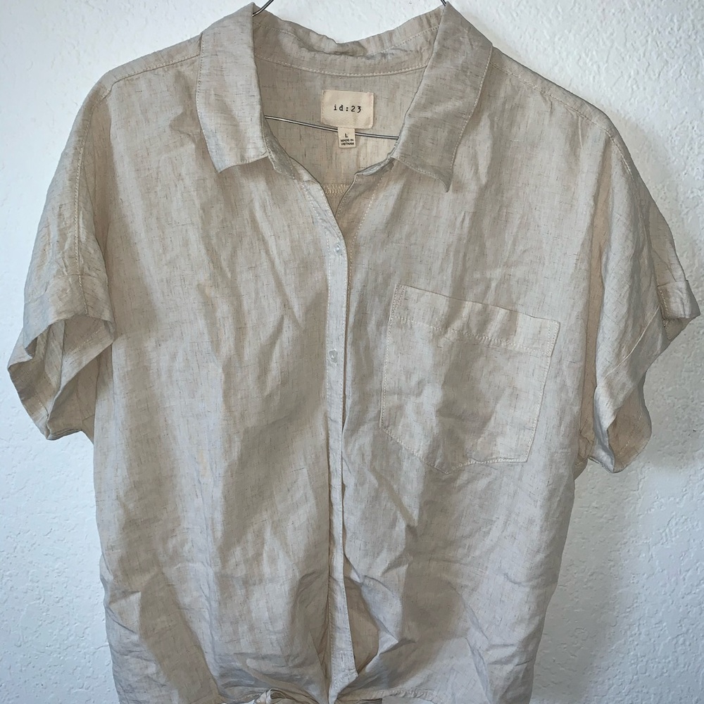 Button down Top
